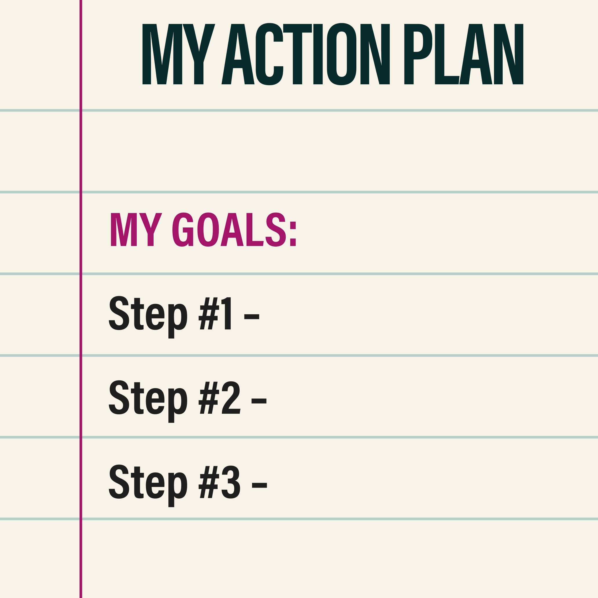 Graphic of an Action Plan